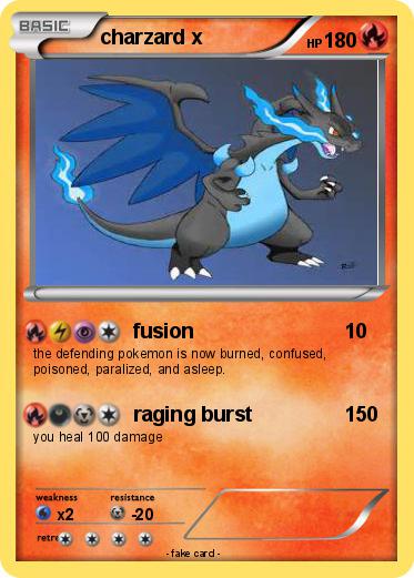 Pokemon charzard x