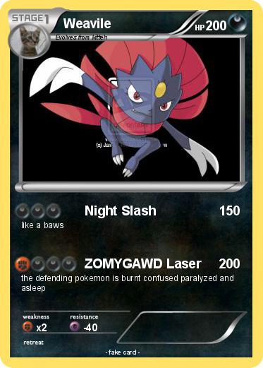 Pokemon Weavile