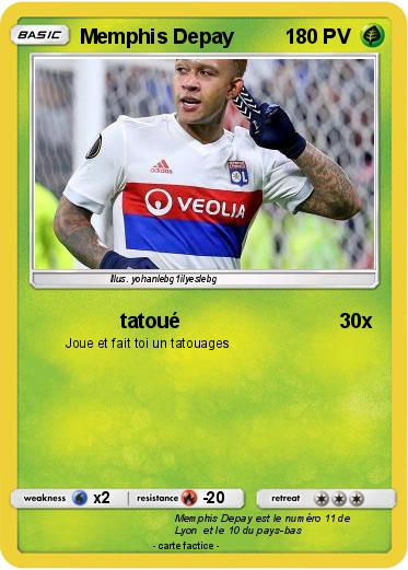 Pokemon Memphis Depay