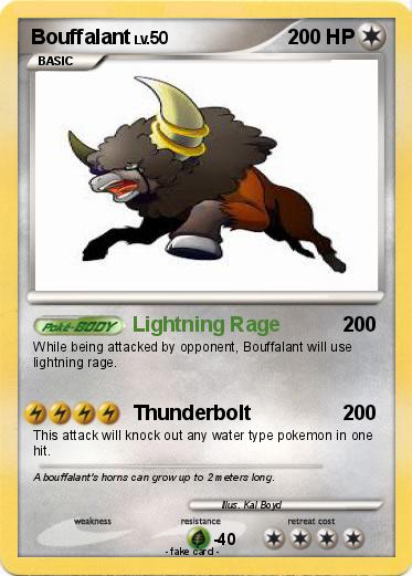 Pokemon Bouffalant