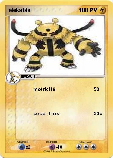 Pokemon elekable