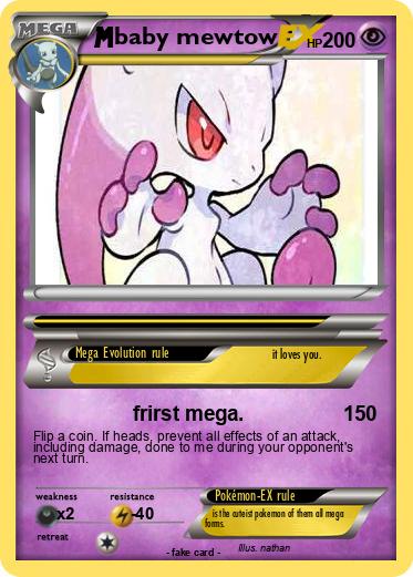 Pokemon baby mewtow