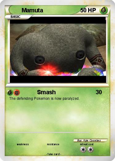 Pokemon Mamuta