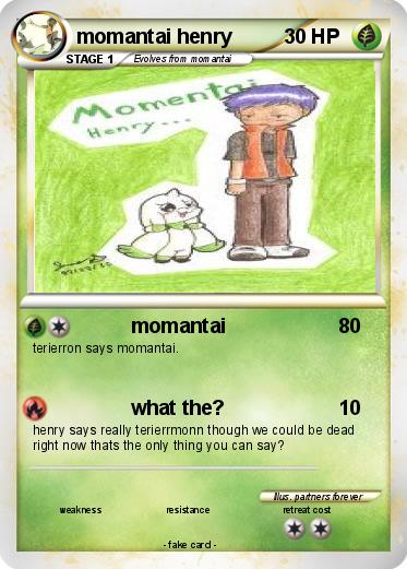 Pokemon momantai henry