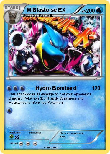 Pokemon M Blastoise EX