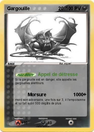 Pokemon Gargouille                      20