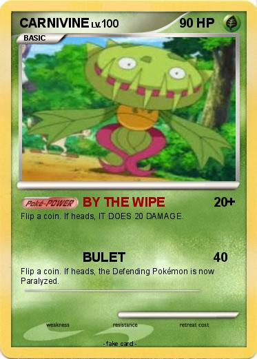 Pokemon CARNIVINE