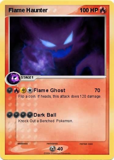Pokemon Flame Haunter