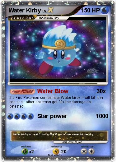 Pokemon Water Kirby