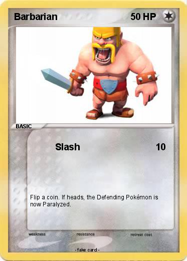Pokemon Barbarian