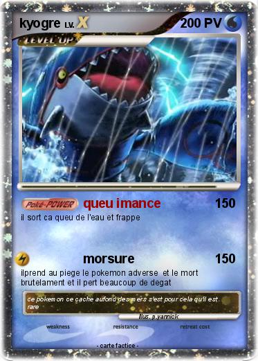 Pokemon kyogre