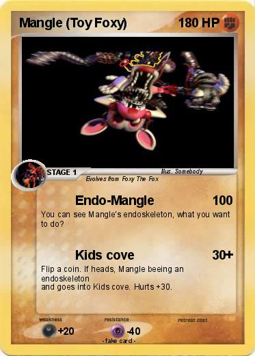 Pokemon Mangle (Toy Foxy)