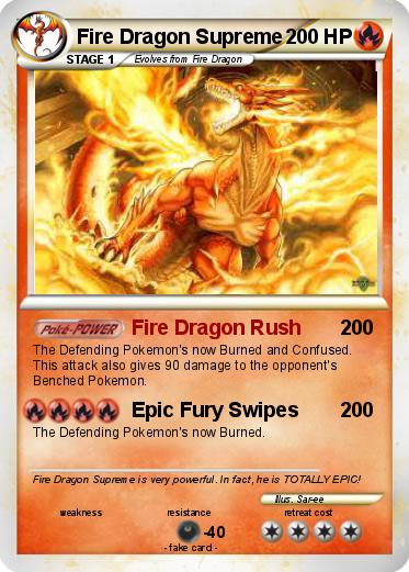 Pokemon Fire Dragon Supreme