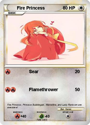 Pokemon Fire Princess