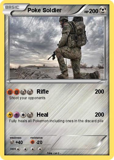 Pokemon Poke Soldier