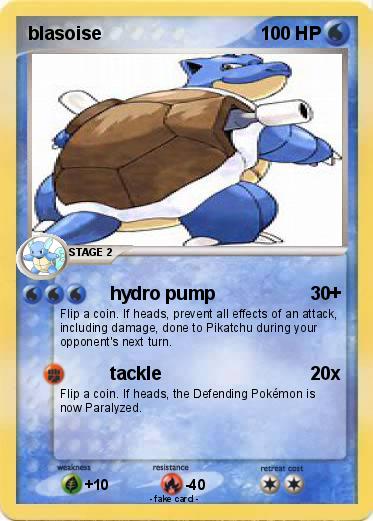 Pokemon blasoise