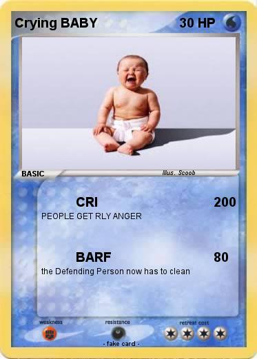 Pokemon Crying BABY