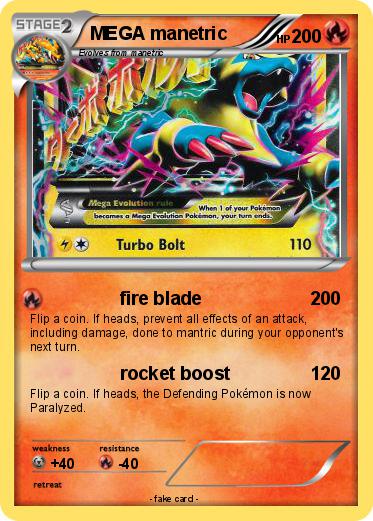 Pokemon MEGA manetric