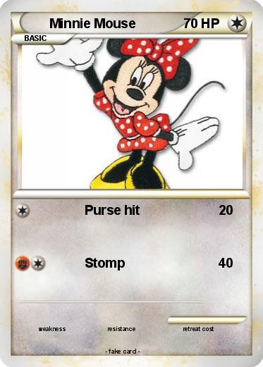 Pokemon Minnie Mouse