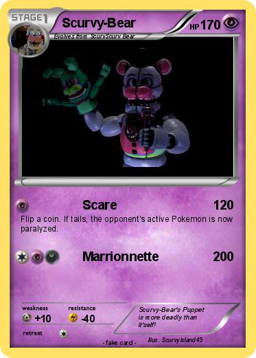 Pokemon Scurvy-Bear