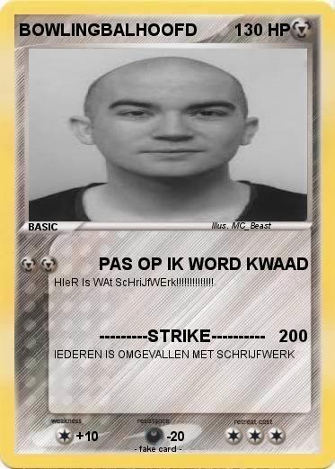 Pokemon BOWLINGBALHOOFD