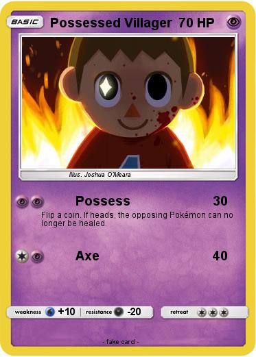 Pokemon Possessed Villager