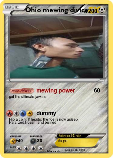 Pokemon Ohio mewing divice
