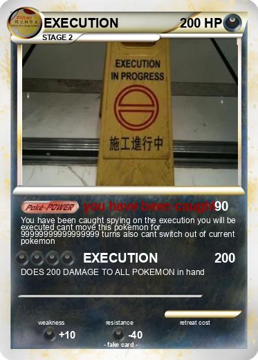 Pokemon EXECUTION