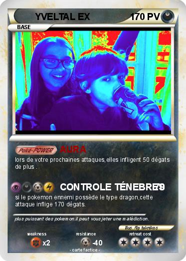 Pokemon YVELTAL EX
