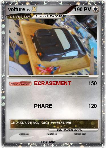 Pokemon voiture