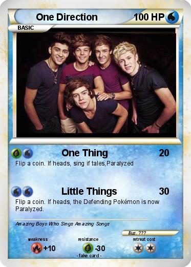 Pokemon One Direction