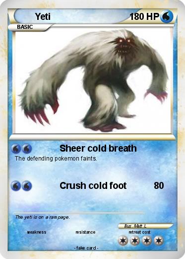 Pokemon Yeti
