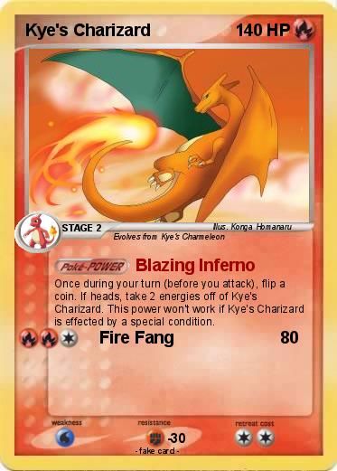 Pokemon Kye's Charizard