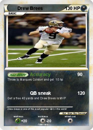 Pokemon Drew Brees