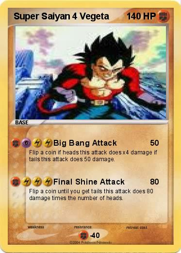 Pokemon Super Saiyan 4 Vegeta