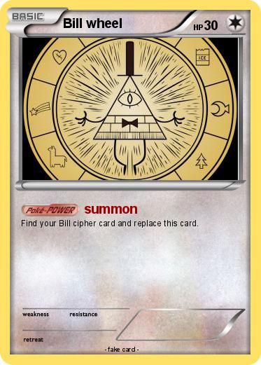 Pokemon Bill wheel