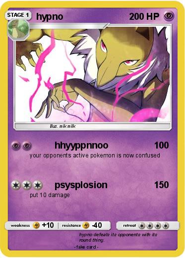 Pokemon hypno