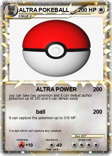 Pokemon ALTRA POKEBALL