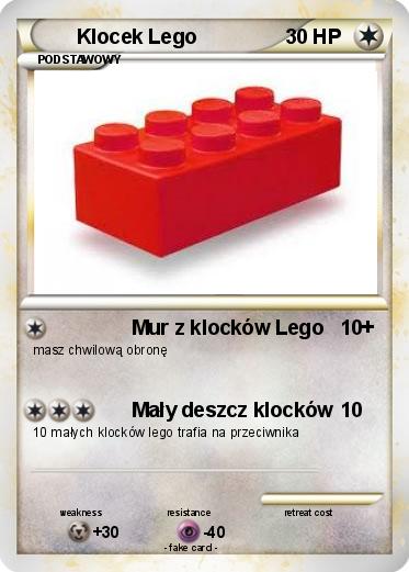Pokemon Klocek Lego