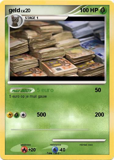 Pokemon geld