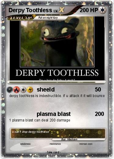 Pokemon Derpy Toothless