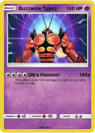 Pokemon Buzzwole Type2