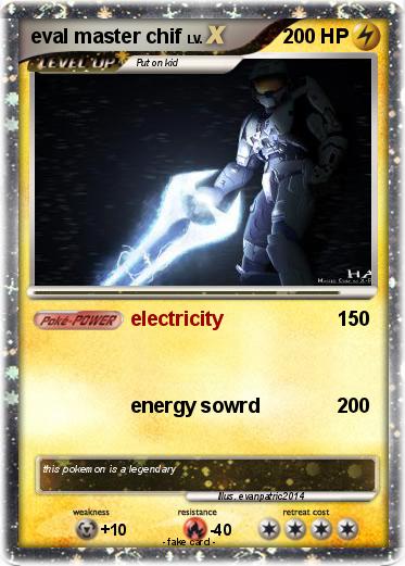 Pokemon eval master chif