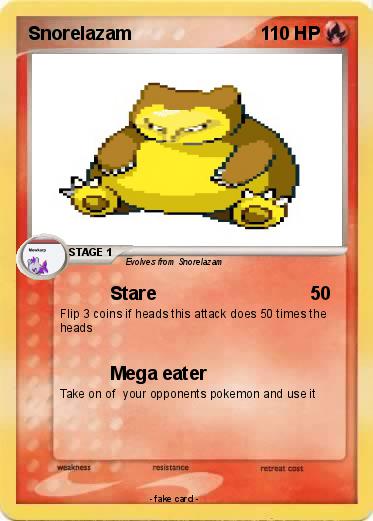 Pokemon Snorelazam