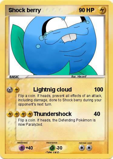 Pokemon Shock berry