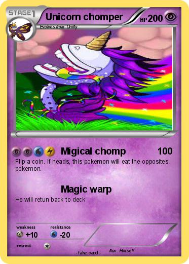 Pokemon Unicorn chomper