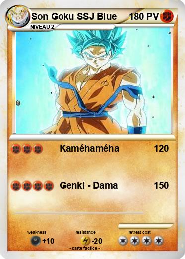 Pokemon Son Goku SSJ Blue