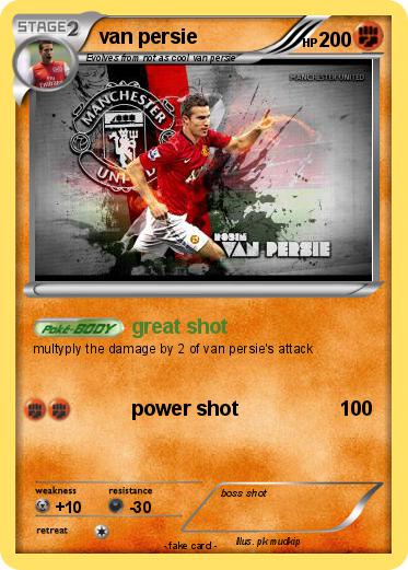 Pokemon van persie