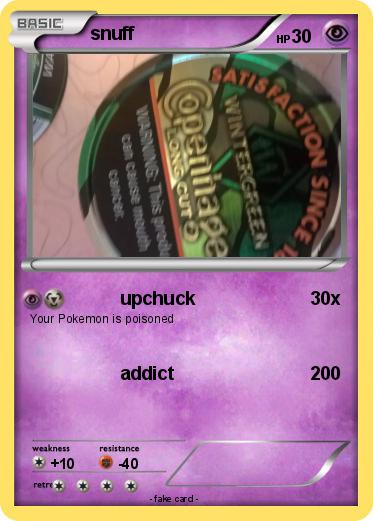 Pokemon snuff