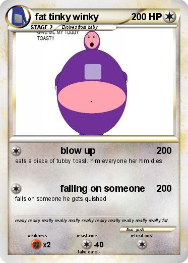 Pokemon fat tinky winky